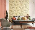 Tapeta liście Casadeco MEDI87412679 Riviera Mediterranee