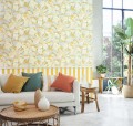 Tapeta liście Casadeco MEDI87416048 Riviera Mediterranee