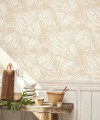 Tapeta roślinna Casadeco MEDI87427089 Pampelonne Mediterranee