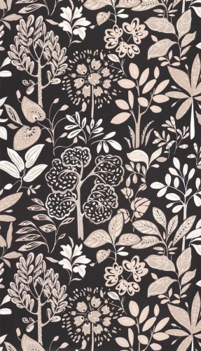 Tapeta kwiaty i liście kwiaty Caselio ETL103111099 Louise Essentiel