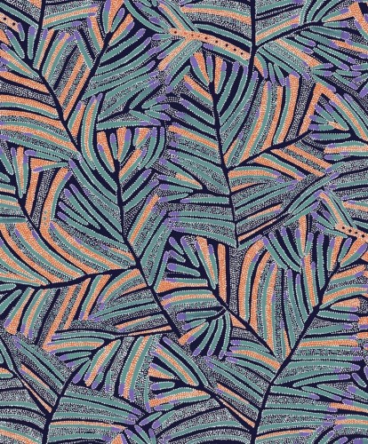 Tapeta liście Khroma TUL106 Papunya Tula