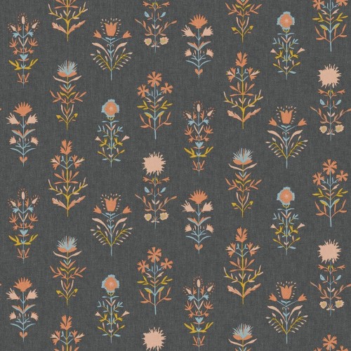 Tapeta kwiaty retro Caselio BOM103179431 Charmes Boheme