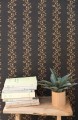 Tapeta liście i pasy Caselio BOM103182877 Esperance Boheme