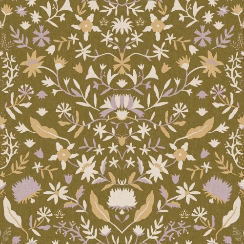 Tapeta kwietny ornament Caselio BOM103192514 Alizee Boheme