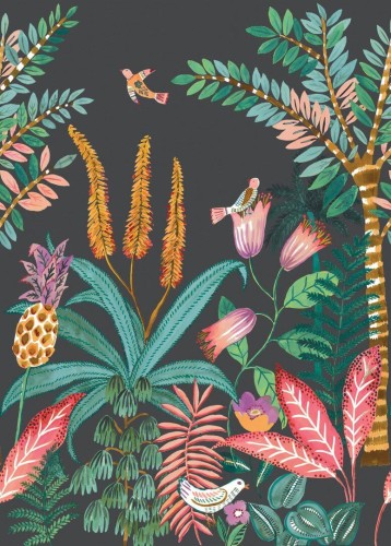 Mural roślinny Caselio BOM103207903 M Ritournelle Boheme