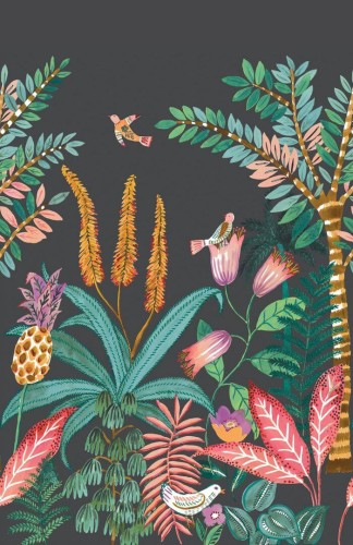 Mural roślinny Caselio BOM103207904 L Ritournelle Boheme