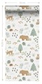 Tapeta ze zwierzętami leśnymi Esta 139247 Forest Friends