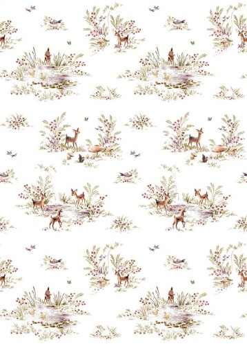 Mural z jelonkiem Esta 159055 Forest Friends