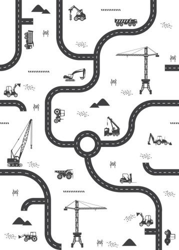 Mural pojazdy Esta 159057 Forest Friends