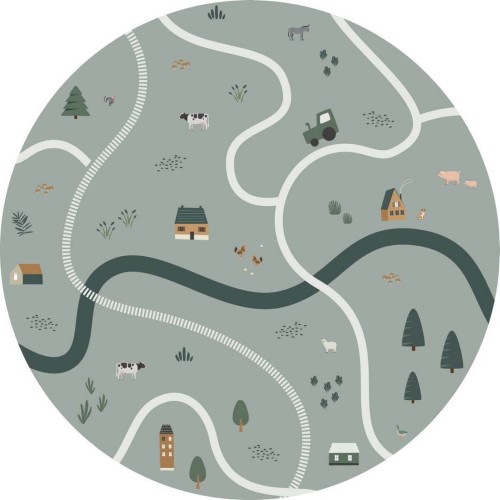 Naklejka wieś Esta 159068 Forest Friends śr. 70cm