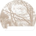 Naklejka ze zwierzętami leśnymi Esta 159072 Forest Friends śr. 70cm