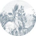 Naklejka dżungla Esta 159089 Forest Friends śr. 140cm