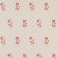 Tapeta kratownica i kwiatki Colefax and Fowler W7010-05 Berkeley Sprig Small Design Wallpapers II