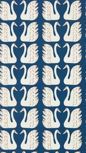 Tapeta łabędzie Scion 112797 Swim Swam Swan Garden of Eden