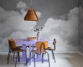 Fototapeta chmury Rebel Walls R14013 Cuddle Clouds Graphite Dreamland