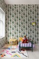 Tapeta tropikalna Rebel Walls R18101 Monkey Island Ivory Dreamland