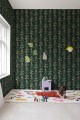 Tapeta tropikalna Rebel Walls R18102 Monkey Island Night Dreamland