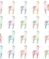 Tapeta alpaki Rebel Walls R18133 Alpaca Rebel Rainbow Dreamland