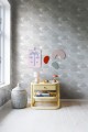 Tapeta chmurki Rebel Walls R18143 Happy Clouds Graphite Dreamland