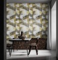 Tapeta geometryczna Hohenberger 26795 Glaze Crafted