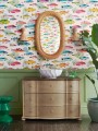 Tapeta ryby Manuel Canovas 03108-01 Fidji Papier Peints vol.8