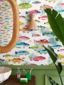 Tapeta ryby Manuel Canovas 03108-01 Fidji Papier Peints vol.8