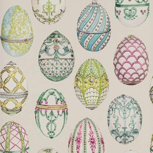 Tapeta jajka Fabergé Manuel Canovas 03112-01 Anastasia Papier Peints vol.8