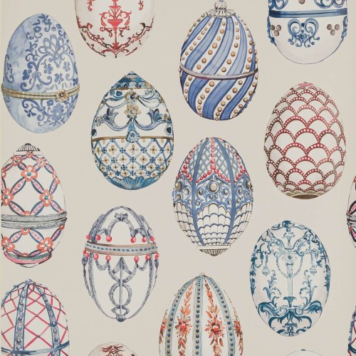 Tapeta jajka Fabergé Manuel Canovas 03112-03 Anastasia Papier Peints vol.8