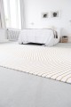 Dywan linie SAN ANDREAS WHITE GOLD 9171