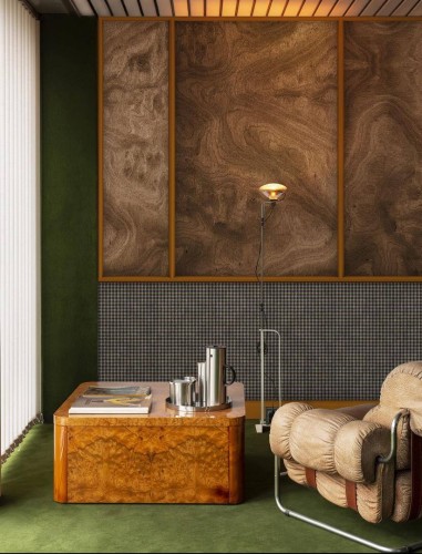 Tapeta jak boazeria Wall&Deco WDBS2201 Bistrot Contemporary 2022