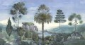 Tapeta egzotyczny krajobraz Wall&Deco WDPE2201 Perugino Contemporary 2022