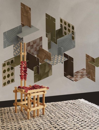 Tapeta nowoczesna karty Wall&Deco WDPL2201 Playwall Contemporary 2022