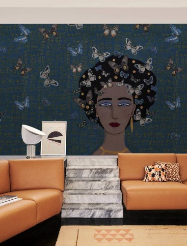 Tapeta twarz kobiety Wall&Deco WDSA2201 Shamsi Contemporary 2022