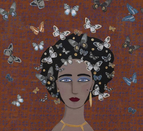 Tapeta twarz kobiety Wall&Deco WDSA2202 Shamsi Contemporary 2022