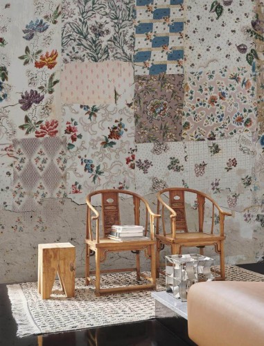 Tapeta patchwork Wall&Deco WDTE2201 Tex-tales Contemporary 2022