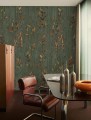 Tapeta trejaż i liście Wall&Deco WDRA2202 Rame d'estate Contemporary 2022