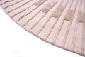 Dywan Okrągły Beżowy RADIUS Beige Handmade Collection Carpet Decor Fargotex