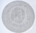 Dywan Okrągły Szary RADIUS Gray Handmade Collection Carpet Decor Fargotex