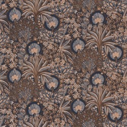 Tapeta orientalna roślinność Casamance 75391426 Persee Nuit D'orient