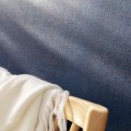 Tapeta czarne płótno Caselio LNE 103229610 Uni Mat Linen Edition