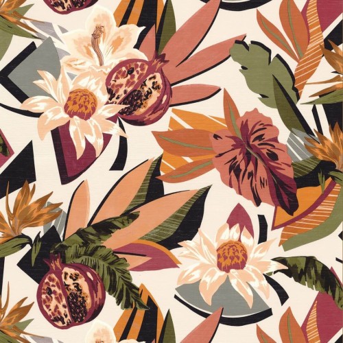 Tapeta kwiaty i owoce Casamance 75531324 Salvador Aventura