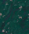 Fototapeta tropikalne liście i ptaki Tecnografica 73685-4 FEANNE: TROPICAL FOLIAGE EMERALD Art Collections