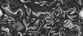 Fototapeta morskie rośliny i zwierzęta Tecnografica 73684-1 FEANNE: SEALIFE BLACK Art Collections