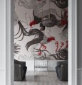 Fototapeta w orientalnym stylu Tecnografica 73681-3 FEANNE: SABONG GREY Art Collections