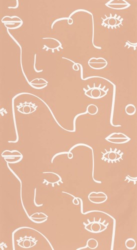 Tapeta twarze Caselio YNF 103334040 Just Smile Young & Free