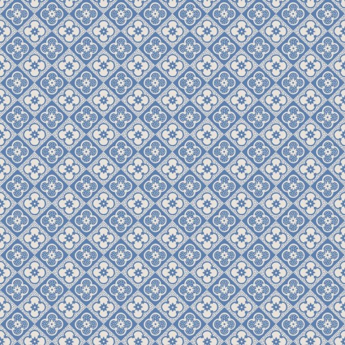 Tapeta jak płytki Sandberg S10150 Lyckan Sapphire Huset i Solen