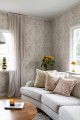 Tapeta kwiaty Sandberg S10164 Karins Bukett Powder Pink Huset i Solen