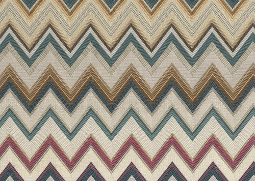 Tapeta paski chevron Jannelli & Volpi 10332 Happy Zig Zag Missoni Home 04 - 100cm szer.