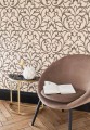 Tapeta ornament roślinny Casadeco VIEN 87347118 Opera Vienne