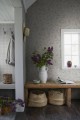 Tapeta roślinna vintage Sandberg 840-21 Henny Sandstone Kolonin